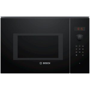 Bosch Serie 4 BFL553MB0B Built-In Microwave, 59 x 38 cm, Black