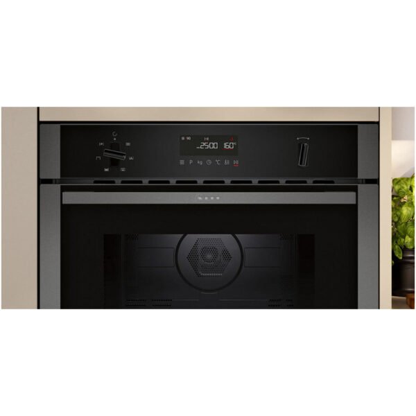 Neff N50 C1AMG84G1B Built-In Combination Microwave – 44L, Graphite Grey – view 2