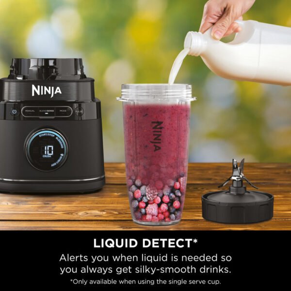 Ninja Detect TB401UK Power Blender & Processor Pro – BlendSense, 1200W, Black – view 3
